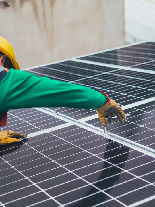 Solar Panel Fitting